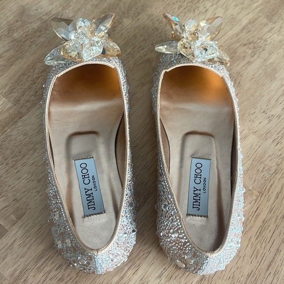 Jimmy Choo Attila Flats - NEW - Picture 16 of 17